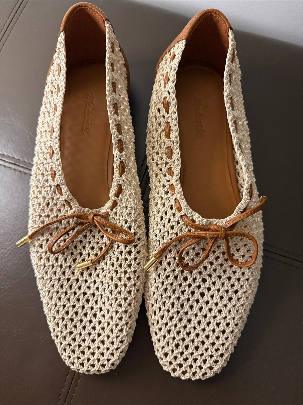 $158 msrp Madewell Sage ballet flat size 9